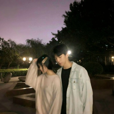 唯美意境简单小清新真人情头图片