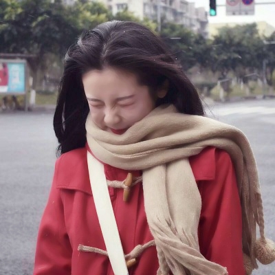 冬天唯美阳光女生头像图片