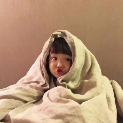 超可爱女宝宝头像嘟嘴图片