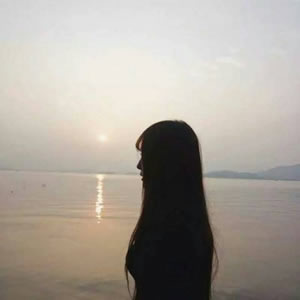 高清情侣背影侧脸头像