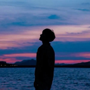 高清情侣背影侧脸头像