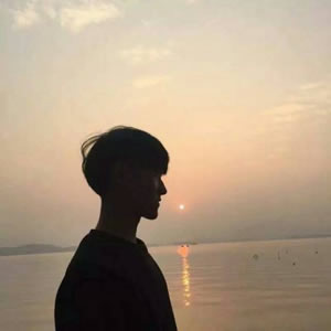 高清情侣背影侧脸头像