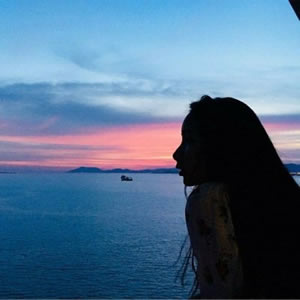 高清情侣背影侧脸头像