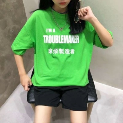 高清绿色头像女生图片