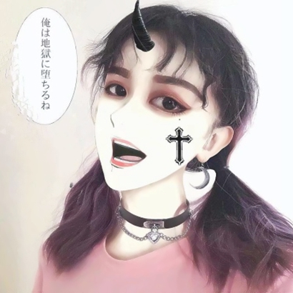 2025最火非主流女头图片