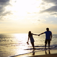 治愈系情侣照片背影头像