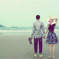 治愈系情侣照片背影头像