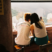 治愈系情侣照片背影头像