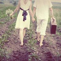 治愈系情侣照片背影头像