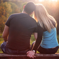 治愈系情侣照片背影头像