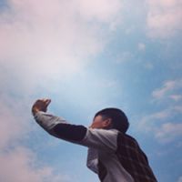 文艺男生真人帅气QQ头像