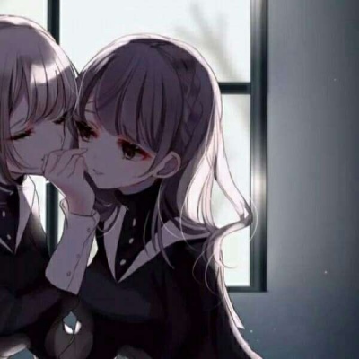2025年最火闺蜜头像女动漫图片