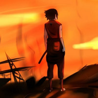 宇宇智波佐助头像图片