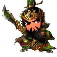 Q版三国关羽关云长可爱头像图片