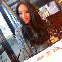 车展美女曹阳素颜照片头像图片