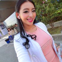 车展美女曹阳素颜照片头像图片