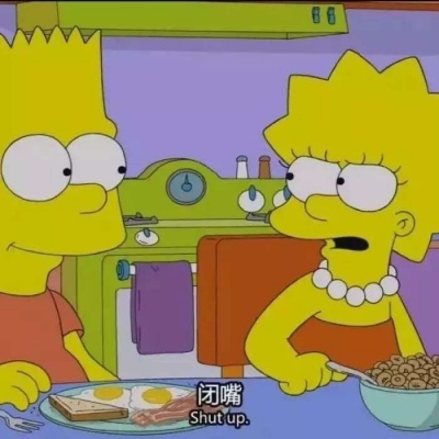 超火的辛普森头像图片