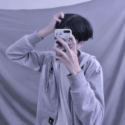 微信手机挡脸男头
