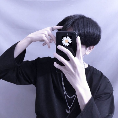 微信手机挡脸男头