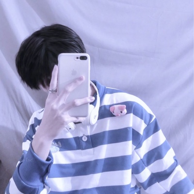 微信手机挡脸男头