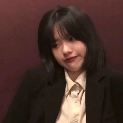 跨年头像女红色系高清图片
