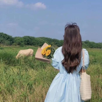 女生头像仙气飘飘背影