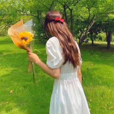 女生头像仙气飘飘背影