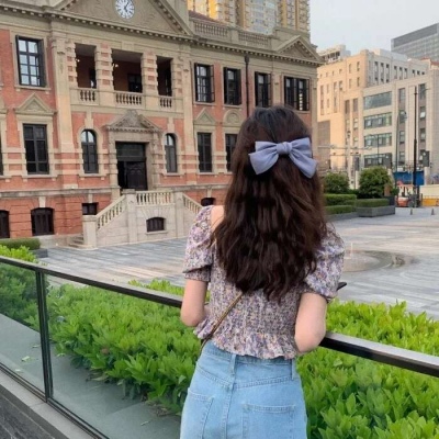 女生头像仙气飘飘背影