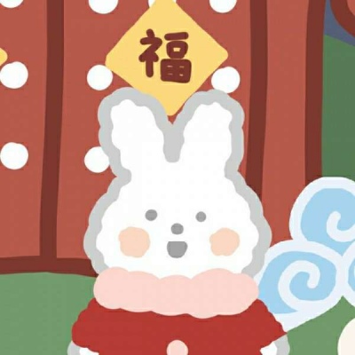 圣诞情侣卡通可爱头像图片