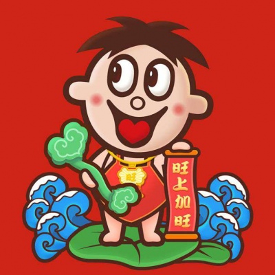 过年头像喜庆旺仔