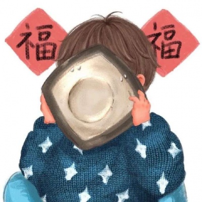 沙雕干饭人头像单人卡通图片