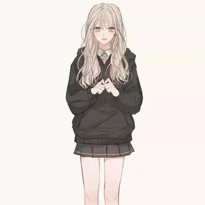 2025情头动漫一男一女可爱图片