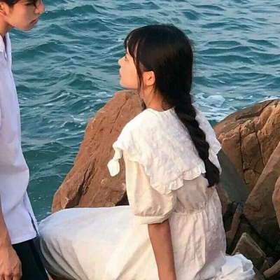 浪漫真人微信情侣头像一对两张