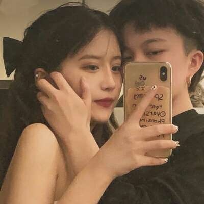 微信甜蜜一对两张真人情侣头像