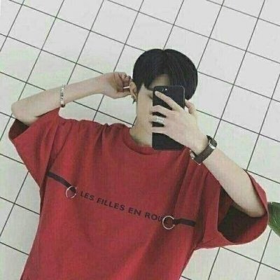 红色系高清真人男生超酷头像