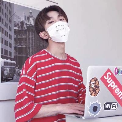 红色系高清真人男生超酷头像