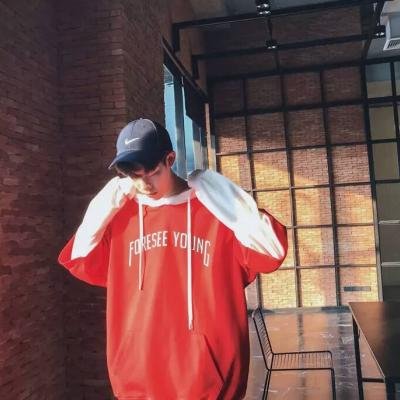 红色系高清真人男生超酷头像