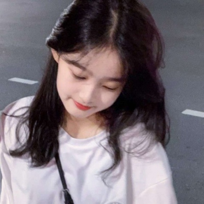 清新真人个性微信头像女
