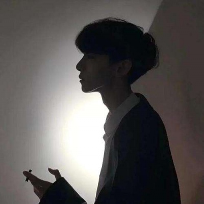 帅气侧脸高清微信头像男