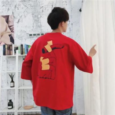 红色系高清真人男生超酷头像