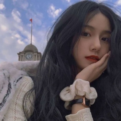 清新真人个性微信头像女