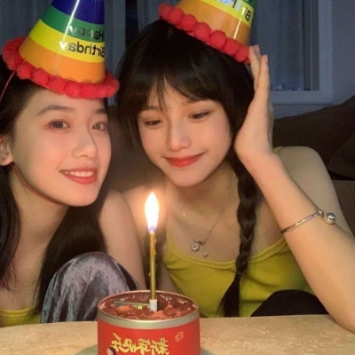 2025年超火闺蜜头像二人真人高清图片