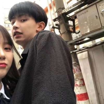 2025高甜真人情侣头像图片