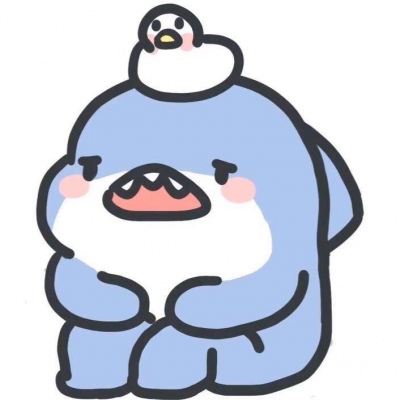 可爱q萌小鲨鱼头像