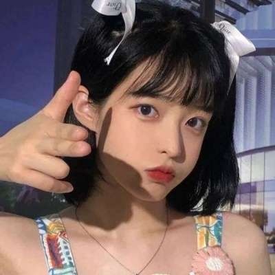 真人个性女生微信头像
