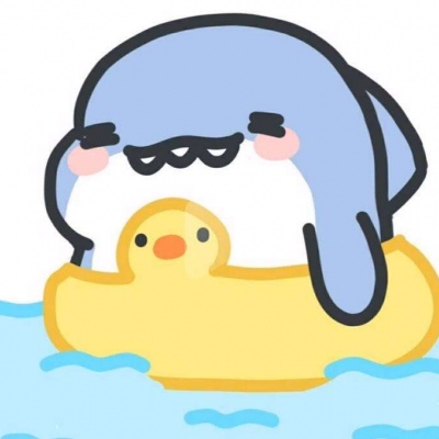 可爱q萌小鲨鱼头像