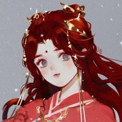 高质头像女生动漫新年图片