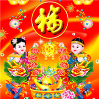 微信头像财神爷图片