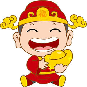 微信头像财神爷图片
