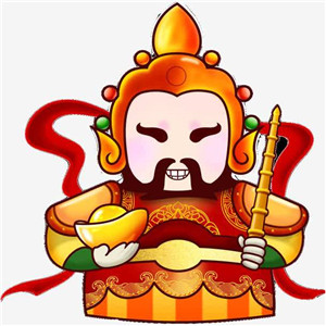 微信头像财神爷图片